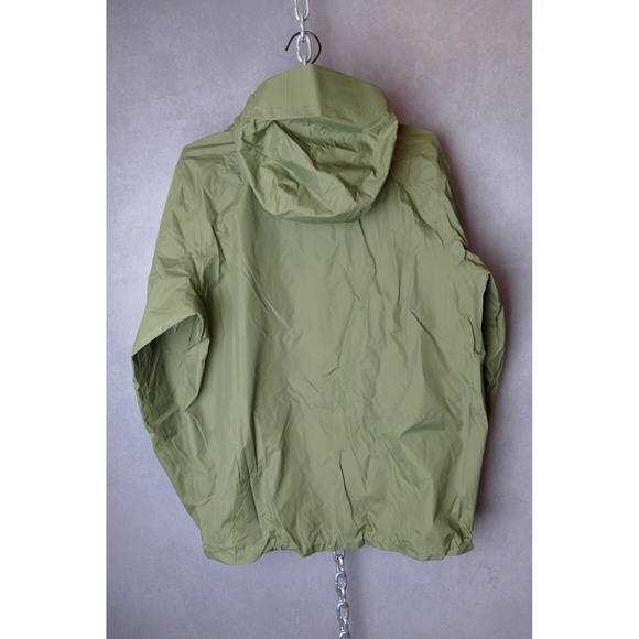 Patagonia H2No Men's Rain Jacket Green Hooded Waterproof Outdoor Size M EUC - Picture 2 of 13